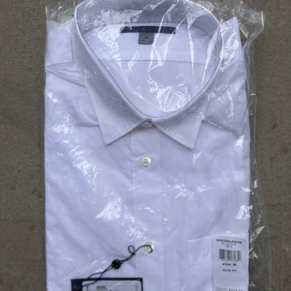 John Varvatos (New w tags) slim fit button down shirt